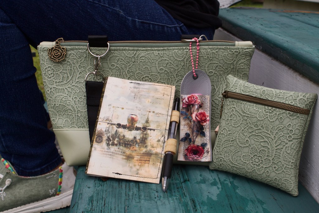 Travel Lace Collection/Notebook Cover/Chapstick Holder