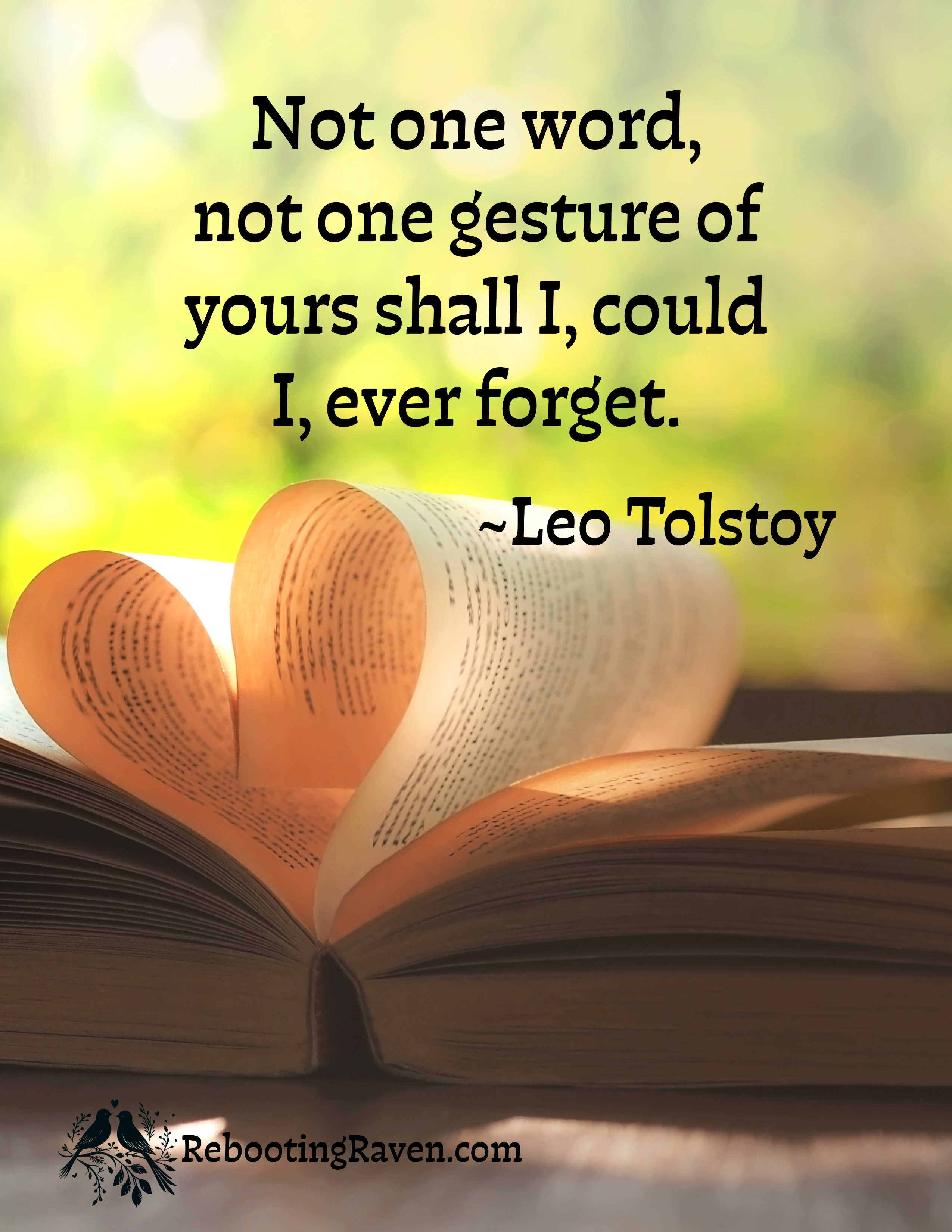 Graphic Greetings:  Not One Word