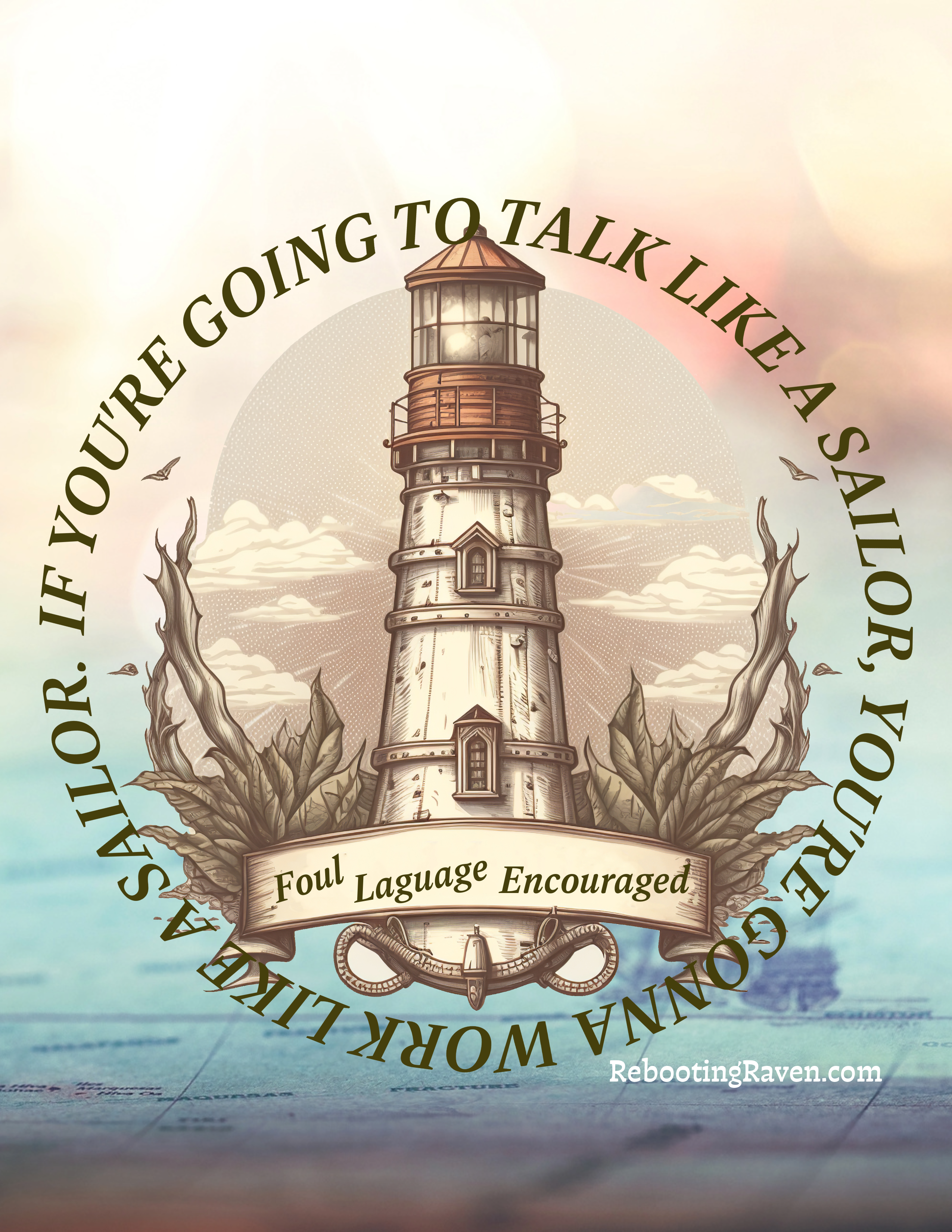 Graphic Greetings:  Sailor Talk