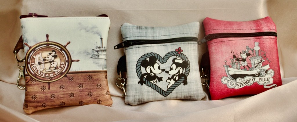 Steamboat Willie Small Pouches