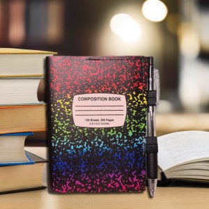 Rainbow Mini Composition Notebook Cover