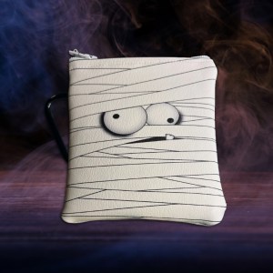 Silly Mummy Vinyl Pouch with Carabiner