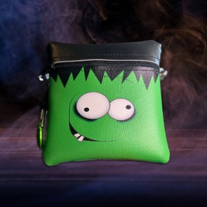 Silly Monster Vinyl Pouch with Carabiner