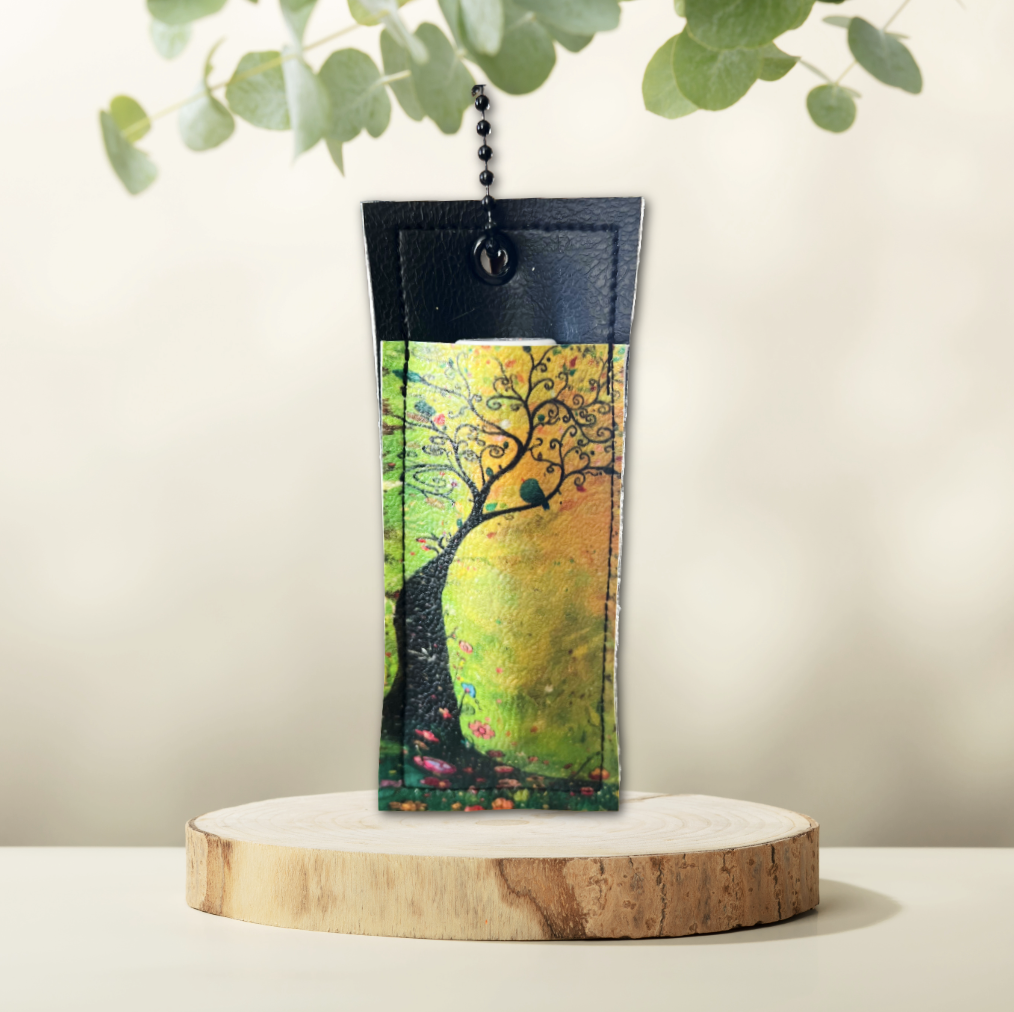Tree with Bird Chapstick Holder