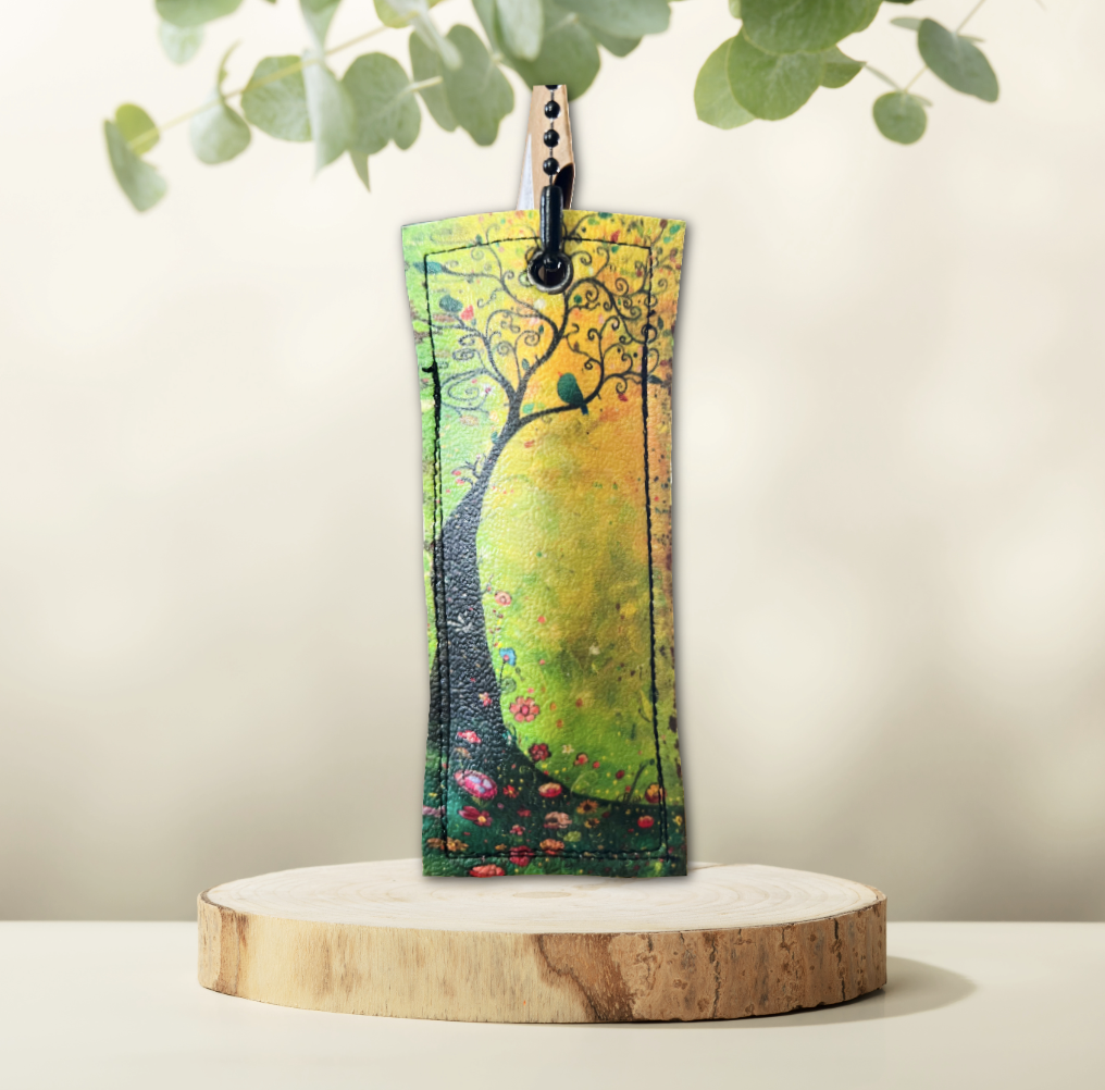 Tree with Bird Chapstick Holder