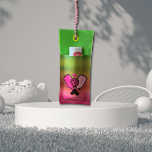 Pink Paddles & PickleBall Chapstick Holder