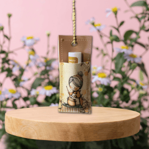 Woman Cooking Chapstick Holder