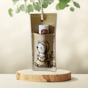 Bear with Lemons Chapstick Holder