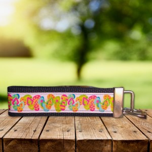 Flip Flop Summer Fob Wristlet