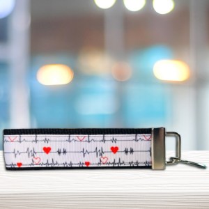 Medical EKG Career Fob Wristlet