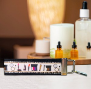 Cosmetic Career Fob Wristlet