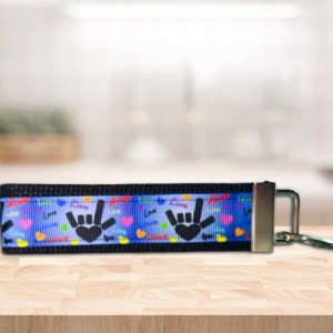 Love Language Fob Wristlet