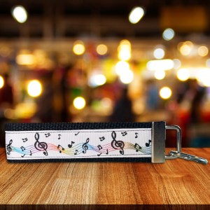 Musical Art Fob Wristlet