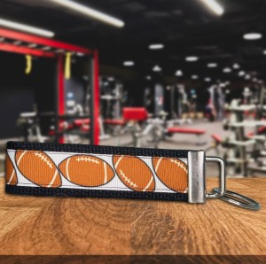 Football Sports Fob Wristlets