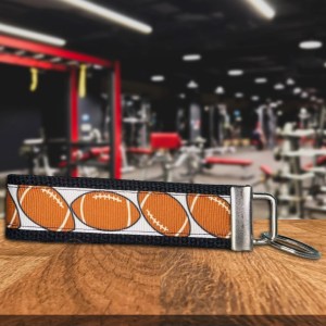 Football Sports Fob Wristlets