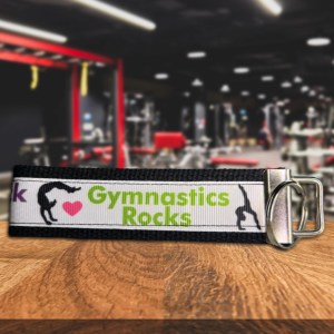 Gymnastics Sport Fob Wristlets